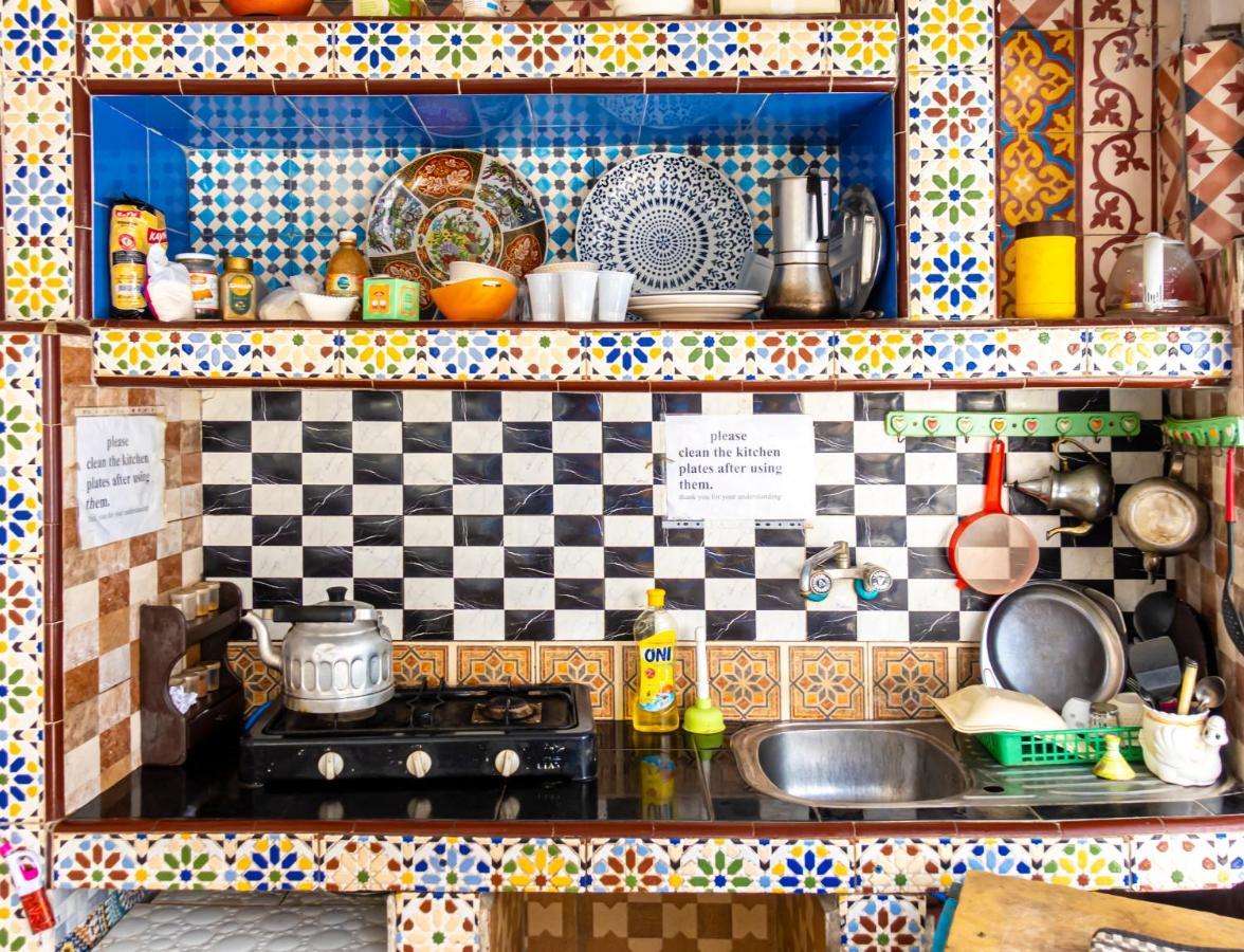 White And Blue Hostel Essaouira Buitenkant foto
