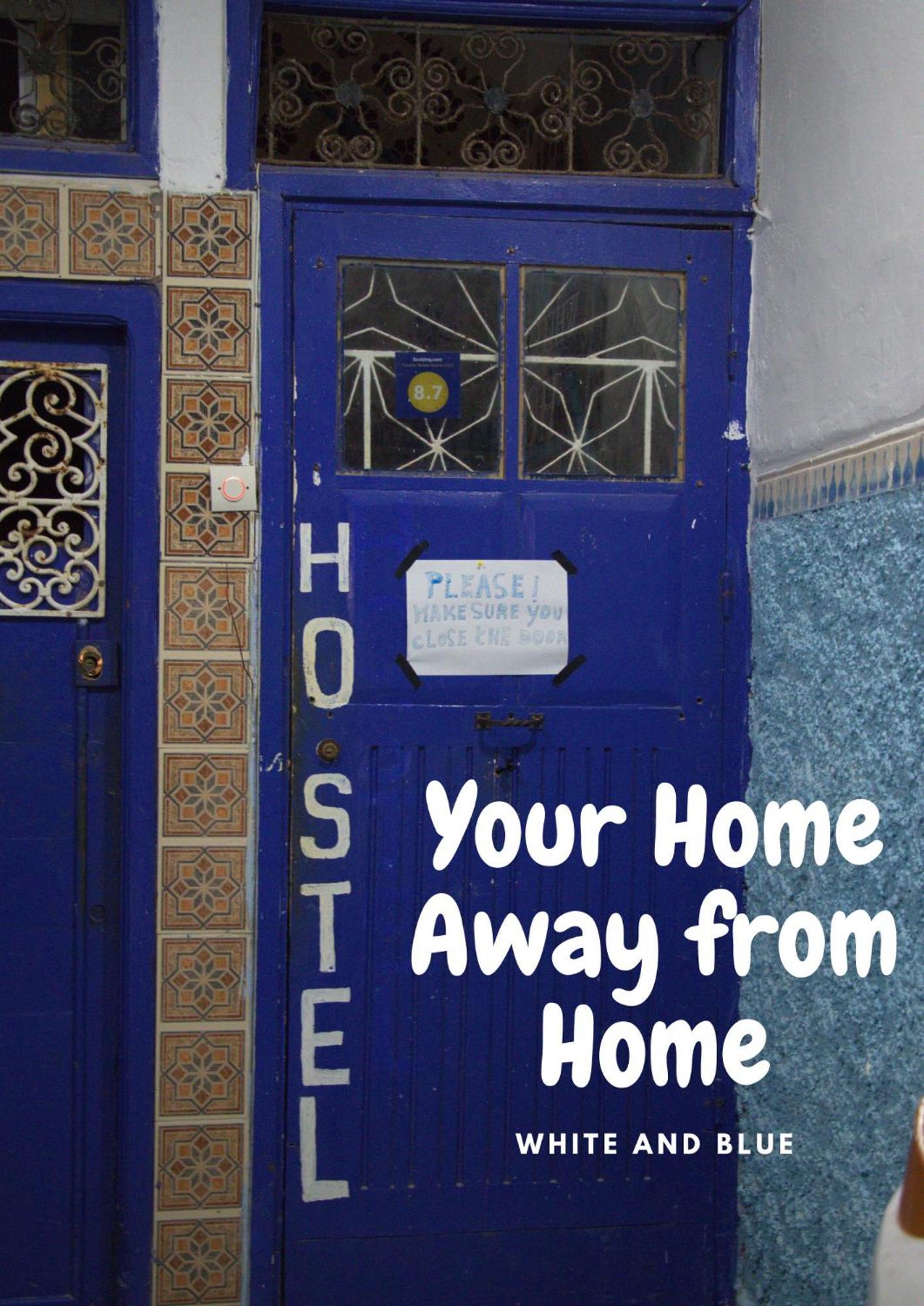 White And Blue Hostel Essaouira Buitenkant foto
