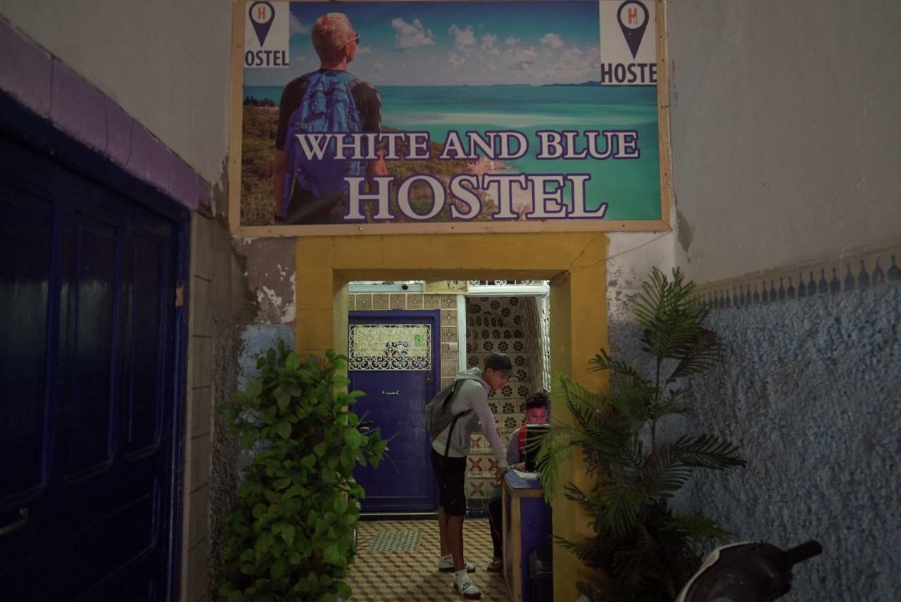 White And Blue Hostel Essaouira Buitenkant foto